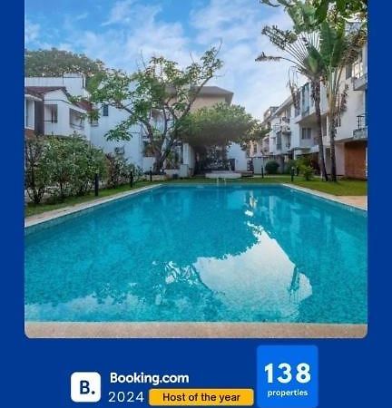Eko Stay - Green Door Apartment Candolim Kültér fotó
