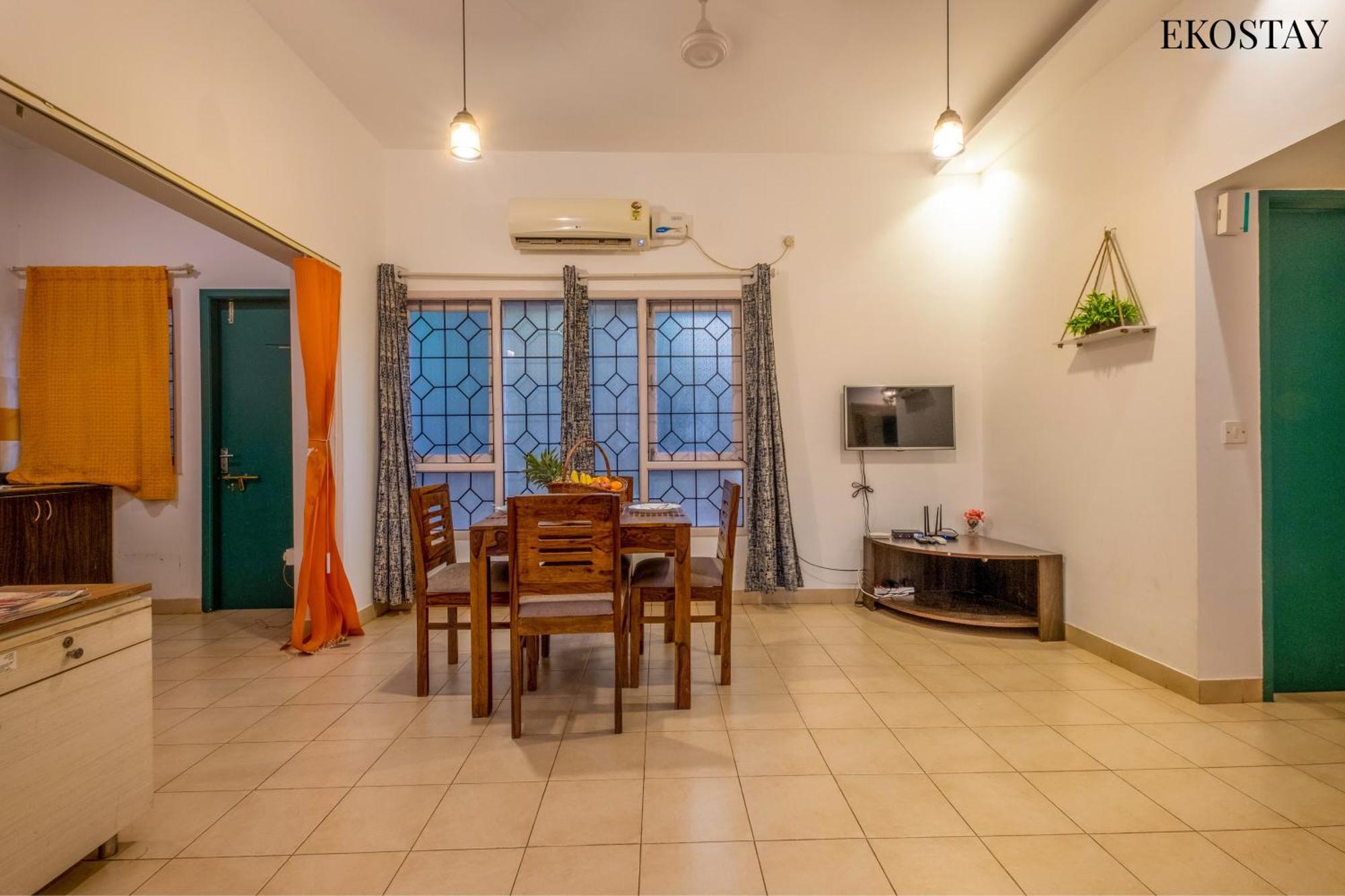 Eko Stay - Green Door Apartment Candolim Kültér fotó