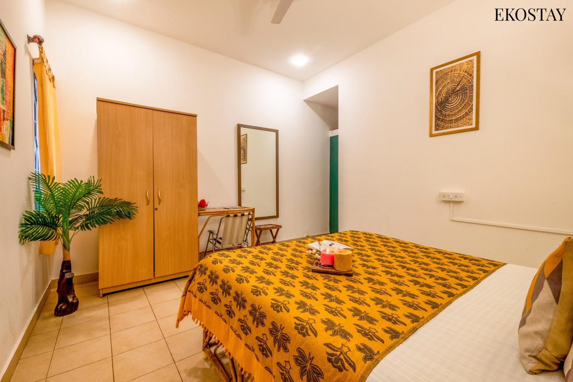 Eko Stay - Green Door Apartment Candolim Kültér fotó