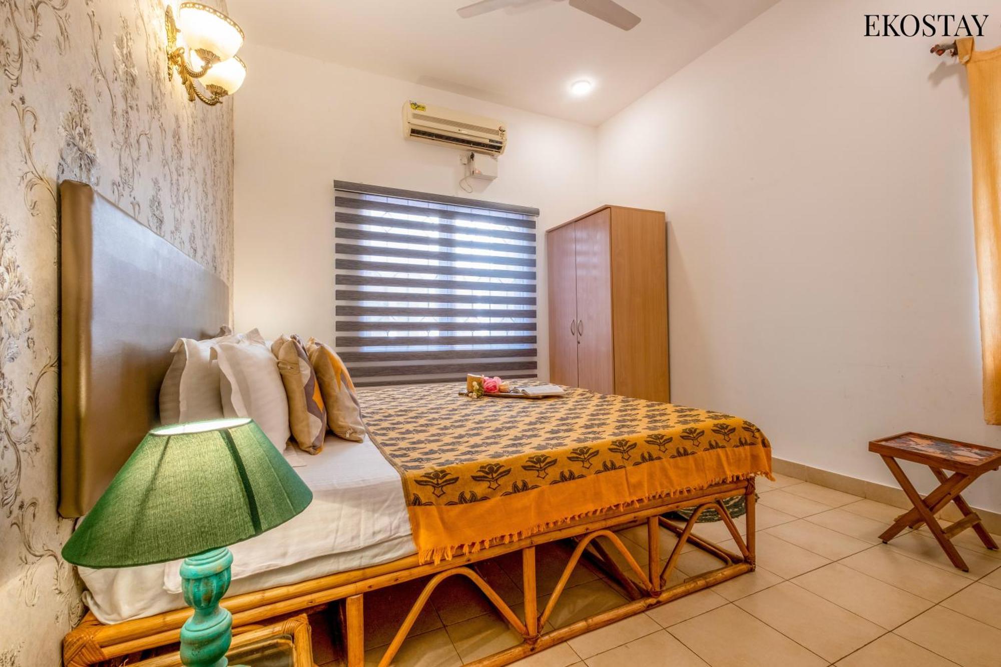 Eko Stay - Green Door Apartment Candolim Kültér fotó