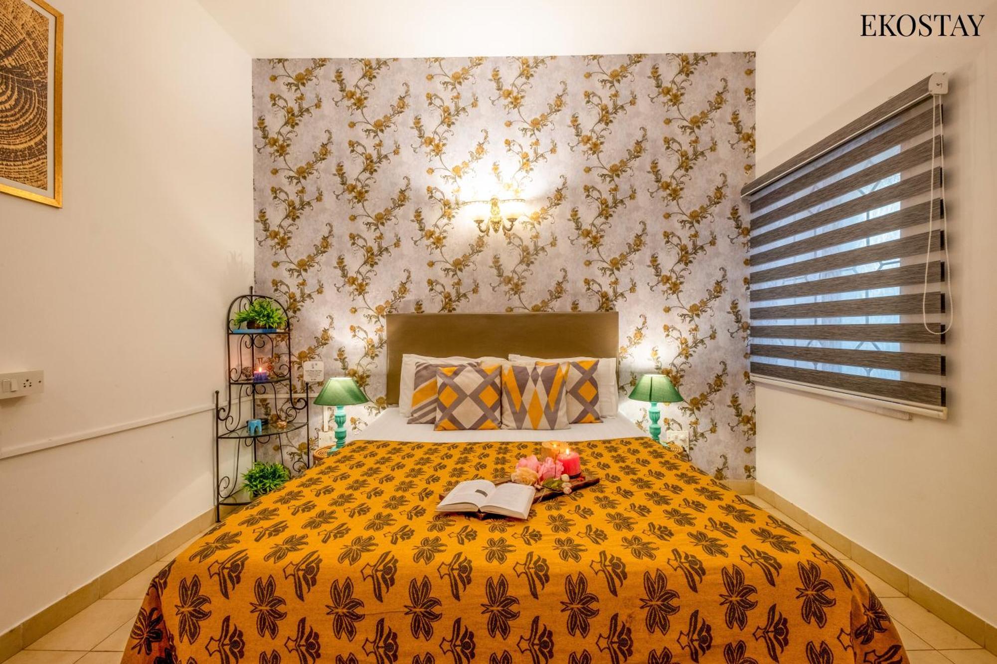 Eko Stay - Green Door Apartment Candolim Kültér fotó