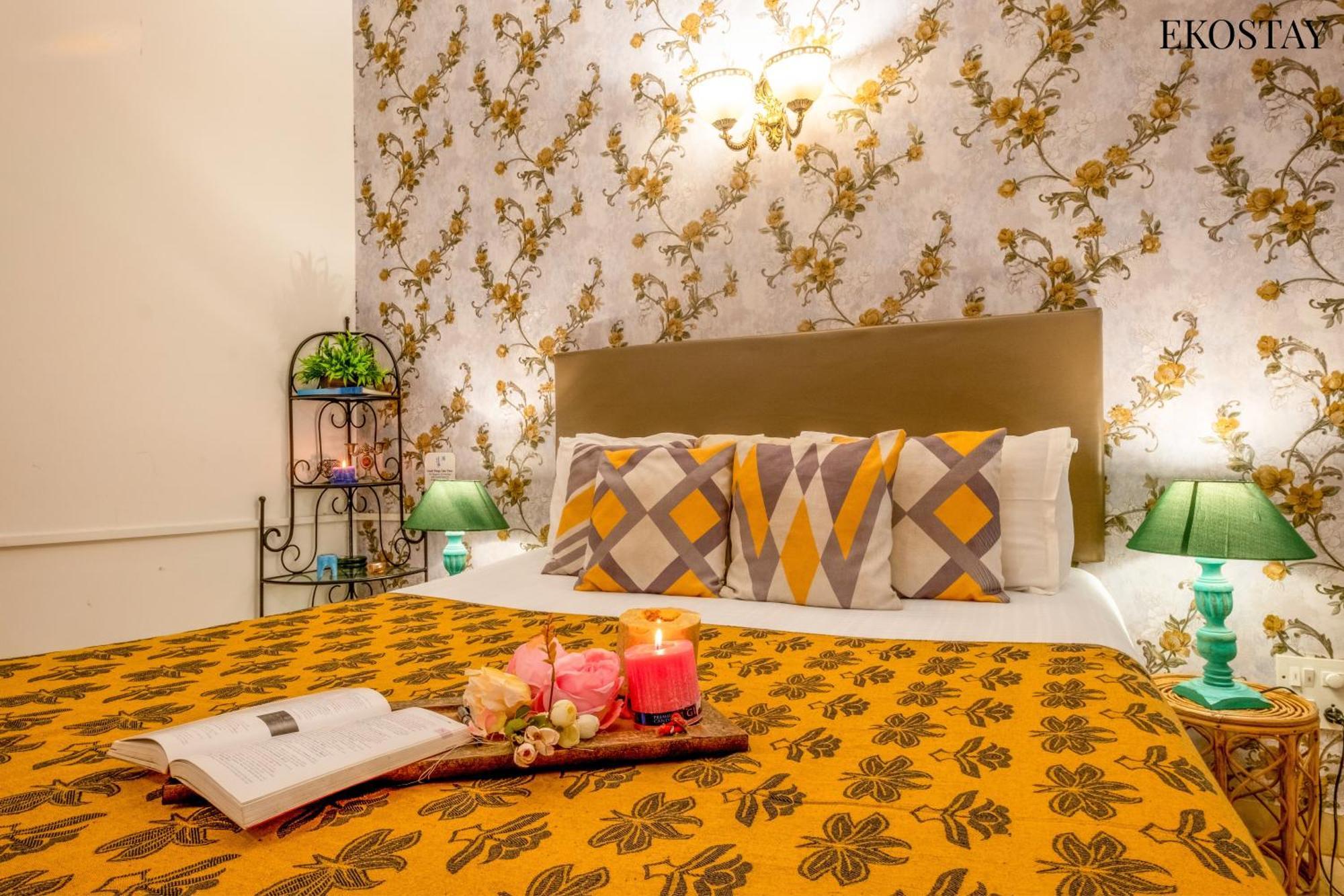 Eko Stay - Green Door Apartment Candolim Kültér fotó