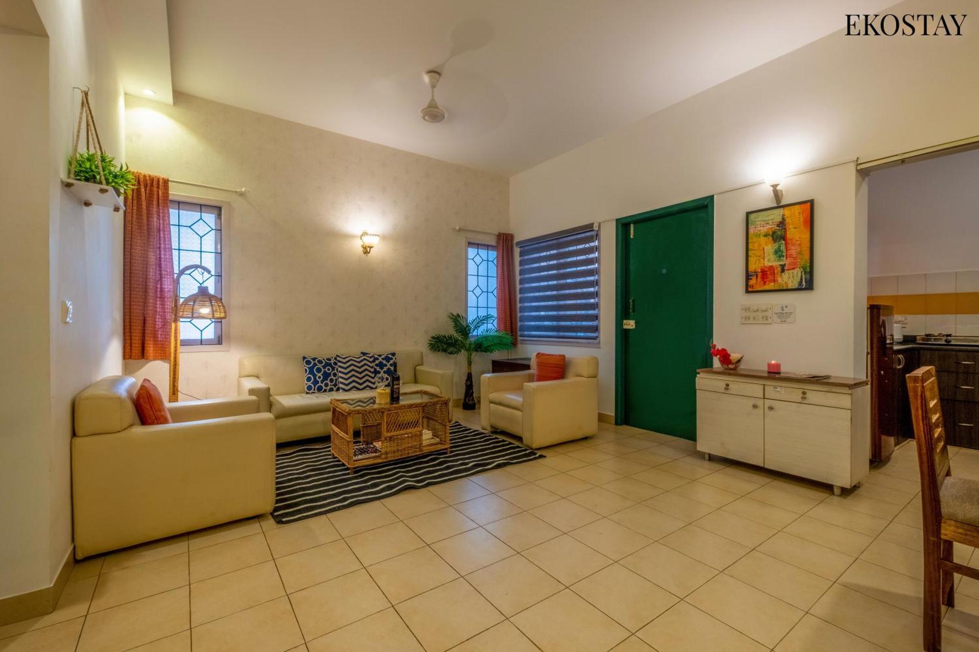 Eko Stay - Green Door Apartment Candolim Kültér fotó