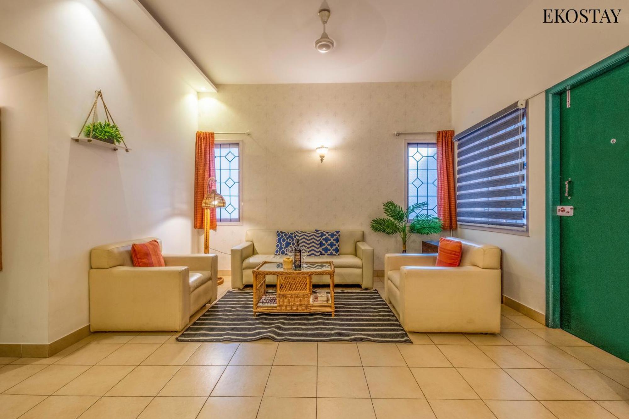 Eko Stay - Green Door Apartment Candolim Kültér fotó