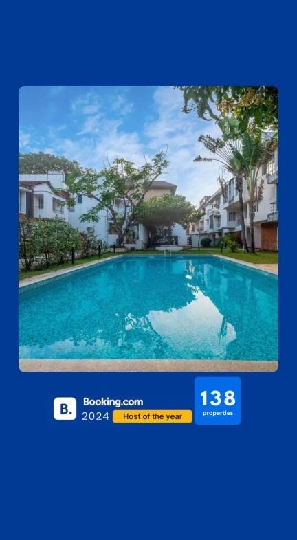 Eko Stay - Green Door Apartment Candolim Kültér fotó